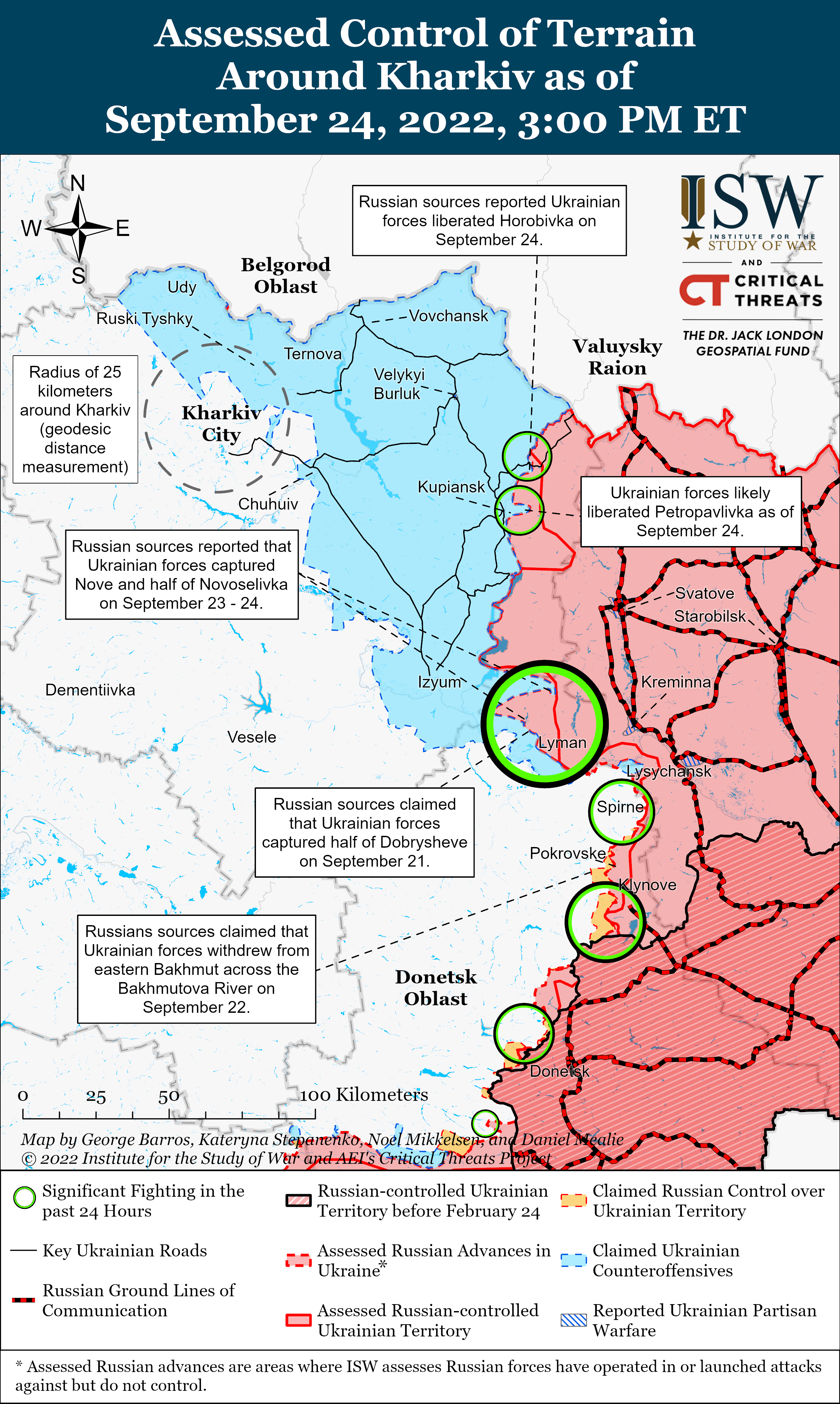 Russian Offensive Campaign Assessment September Institute For The